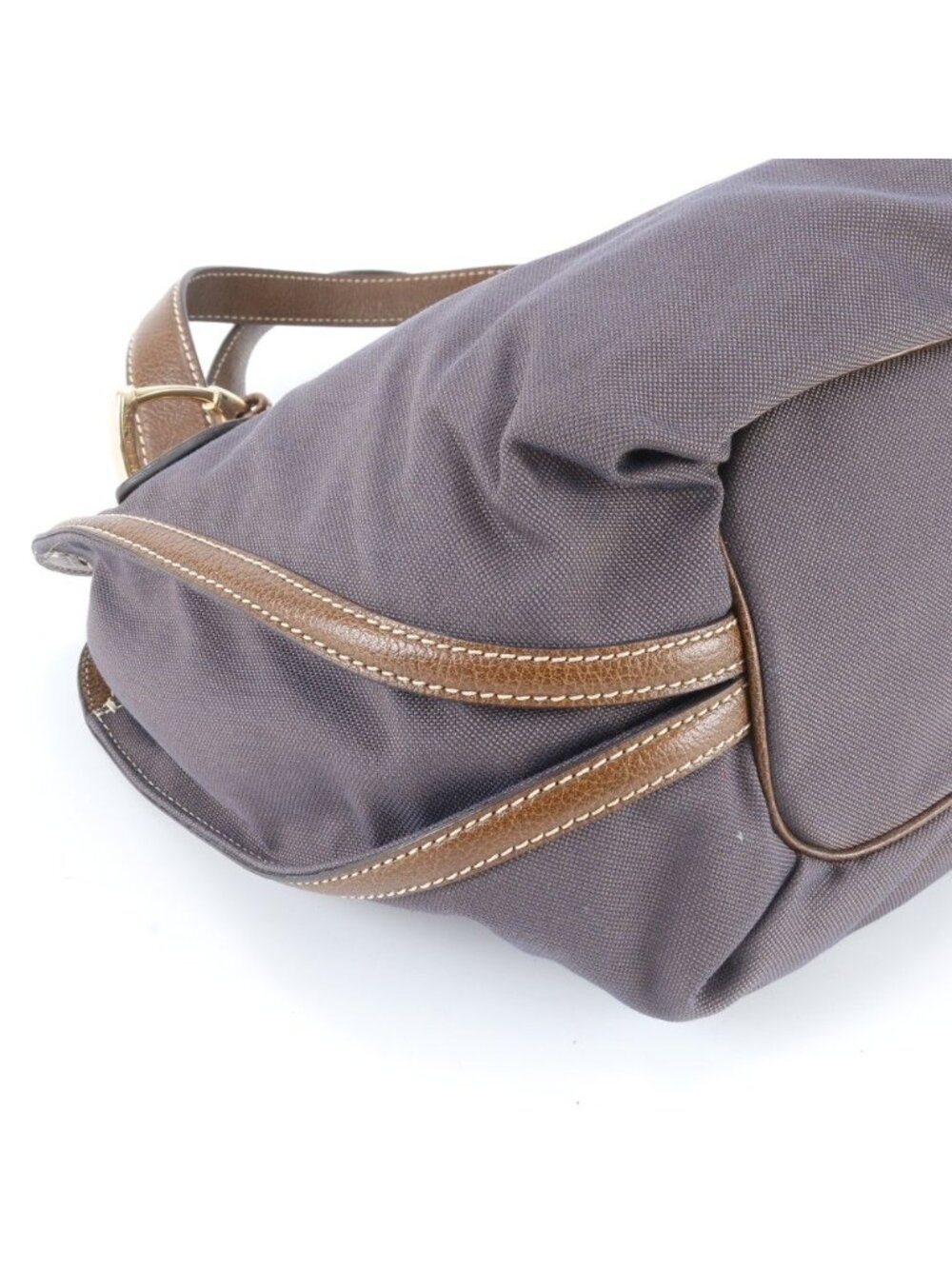 Celine Carriage Pattern Leather Canvas Tote Shoulder - Picture 6 of 8